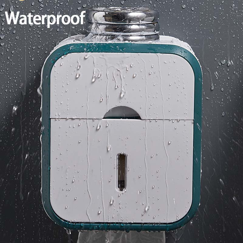 Tualetes salvešu kaste Sienas vannas istabas piederumi Vannas uzglabāšanas papīrs organizators Etagere De Rangement tualetes papīra turētājs