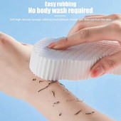 Burete de baie exfoliant pentru curățarea corpului Dispozitiv de îndepărtare a pielii moarte Masaj de curățare Perie de duș Burete de peeling Burete magic