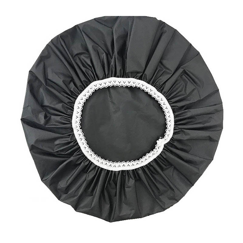 1kom navlaka za kosu Elastične čiste boje Šeširi za plivanje Vodootporna kapa za tuširanje Čipkana višenamjenska oprema za kupanje Kapa za kosu Šešir za kosu