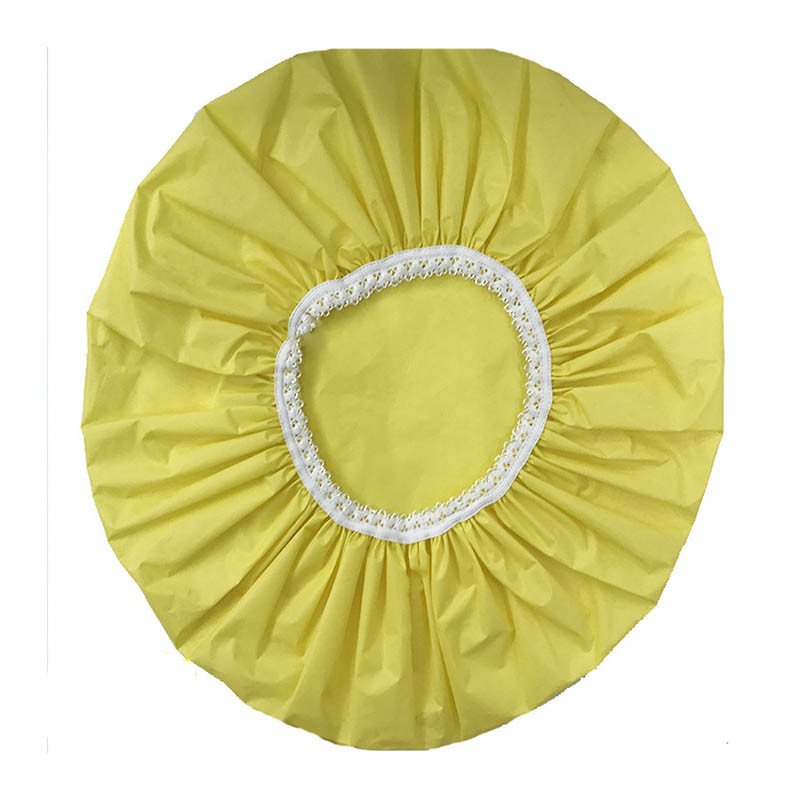 1kom navlaka za kosu Elastične čiste boje Šeširi za plivanje Vodootporna kapa za tuširanje Čipkana višenamjenska oprema za kupanje Kapa za kosu Šešir za kosu