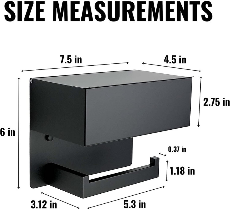Pie sienas stiprināms tualetes papīra turētājs vannas istabas salvešu aksesuāri plauktu turētāji, pašlīmējošie perforatori, virtuves rullīšu papīra piederumi