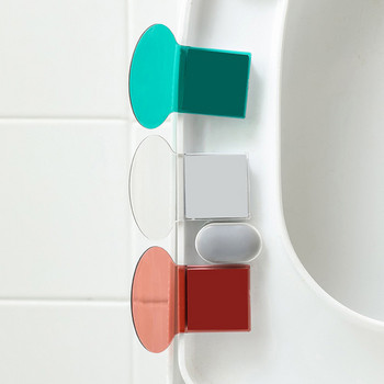 Nordic Transparent φορητό ανυψωτικό καθίσματος τουαλέτας Συσκευή ανύψωσης τουαλέτας Αποφύγετε να αγγίζετε αξεσουάρ λαβής καπακιού τουαλέτας Νέο