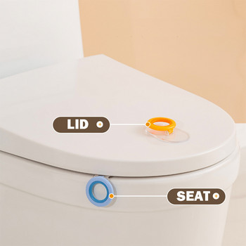 Φορητό καπάκι ανυψωτικού καθίσματος τουαλέτας Συσκευή δακτυλίου ανυψωτικού μαξιλαριού Αποφύγετε να αγγίζετε τη λαβή του καλύμματος τουαλέτας Συνεχίστε να καθαρίζετε Αξεσουάρ μπάνιου