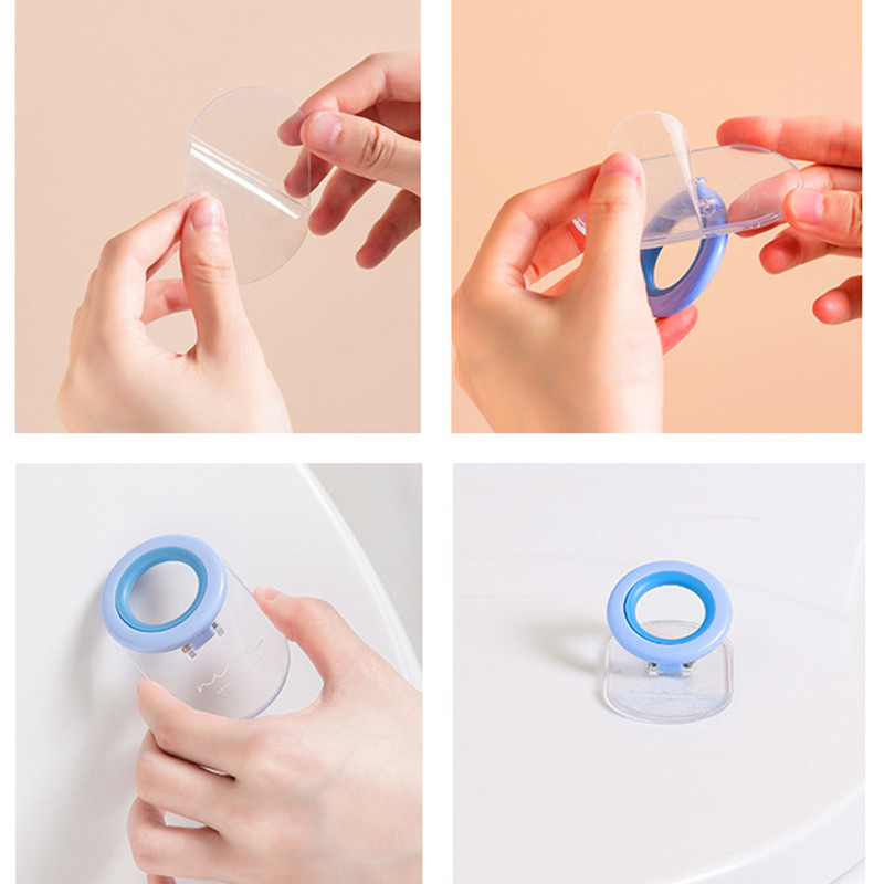 Prijenosni podizač WC sjedala Poklopac za podizanje Prsten Uređaj Izbjegavajte dodirivati ručku poklopca WC školjke Nastavite čistiti Kupaonski pribor