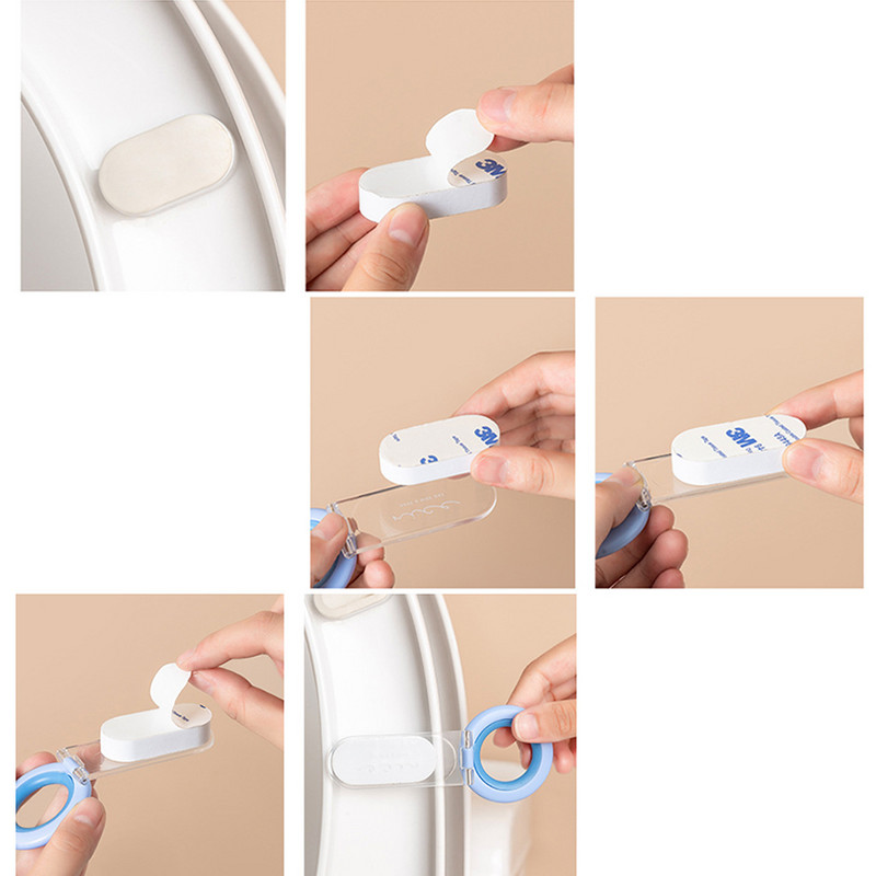 Prijenosni podizač WC sjedala Poklopac za podizanje Prsten Uređaj Izbjegavajte dodirivati ručku poklopca WC školjke Nastavite čistiti Kupaonski pribor