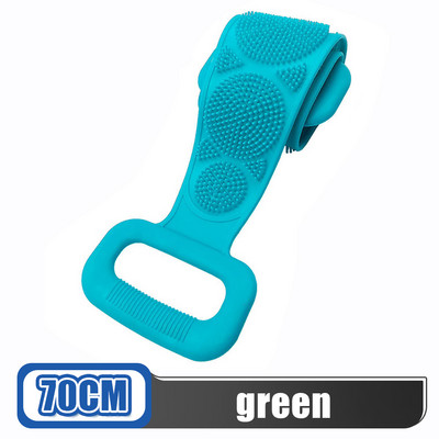 Ķermeņa sūklis Silikona birste Vannas dvielis Vannas želeja vannas tīrīšana Ādas birste masāžas dušas pagarinātas skruberis ādas tīras birstes