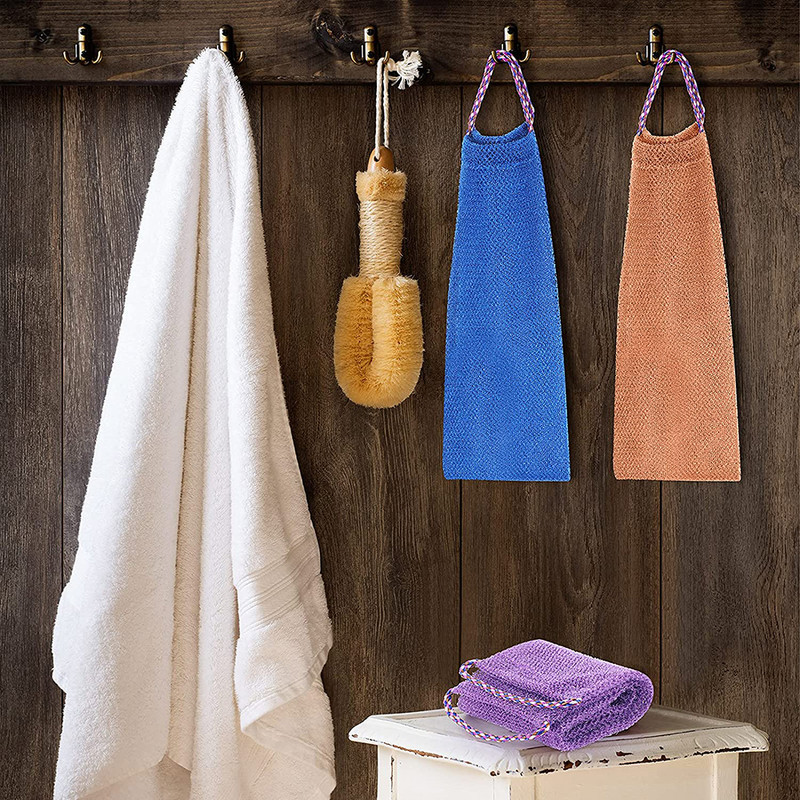 1 gab African Net Sponge, 31,5 collu African Exfoliating Body Net Scrubbing Wash Net Washcloth Long peldēšanas sūklis tīkls duša