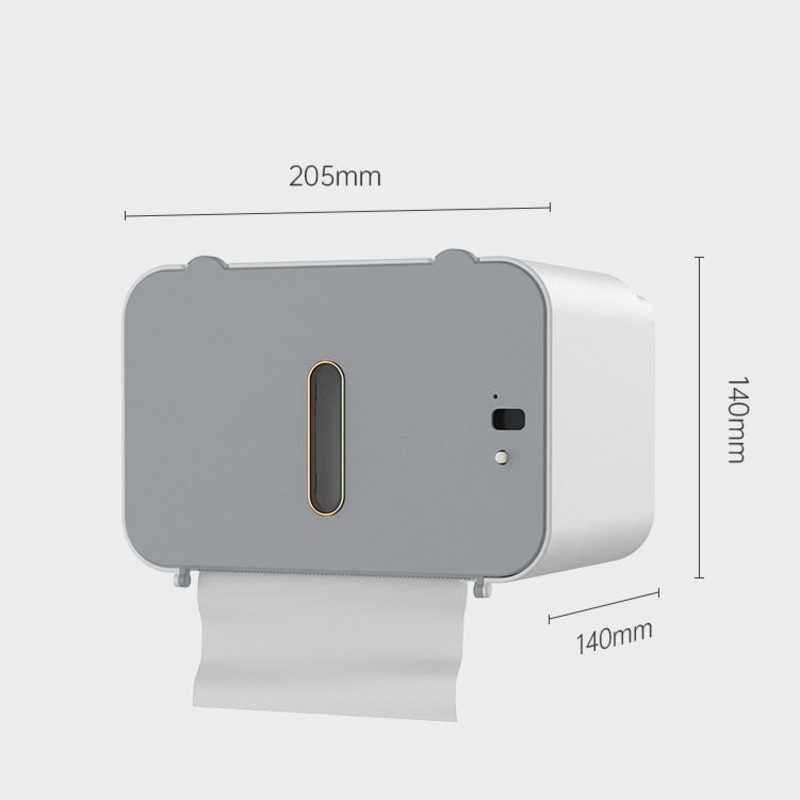 Indukcijski držač toaletnog papira Polica Automatski stalak za papir Zidna kutija za pohranu Dozator Kupaonski pribor