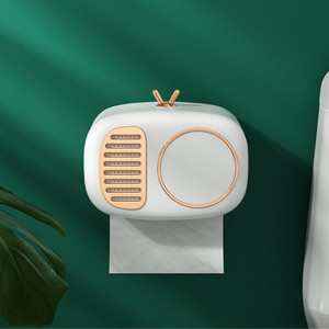 Kutija za toaletne maramice Držač za zidne maramice Dvoslojni držač papira bez bušenja Kućna kupaonska potrepština Kutija za stol za pohranu telefona