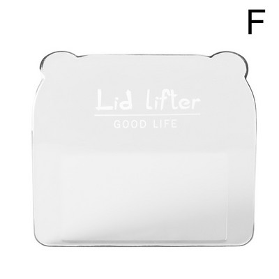 1 gab. Tualetes pacēlājs Ziemeļvalstu tualetes sēdekļa pārsega pacēlājs sanitārais Closestool sēdekļa vāka roktura vāks Lifer tualetes pacēlājs vannas piederumi