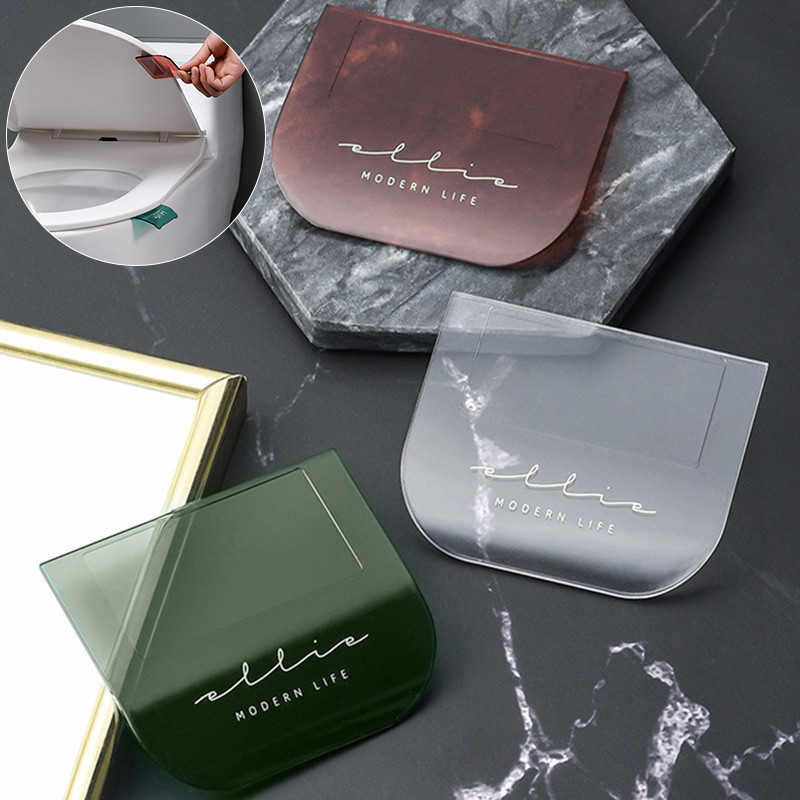 1 gab. Tualetes pacēlājs Ziemeļvalstu tualetes sēdekļa pārsega pacēlājs sanitārais Closestool sēdekļa vāka roktura vāks Lifer tualetes pacēlājs vannas piederumi