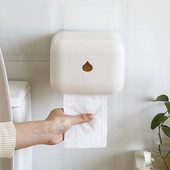 Držač toaletnog papira Kutija za toaletne maramice Kutija za pohranu na zid Višenamjenska vodootporna kupaonska galanterija Skladištenje kućnih potrepština