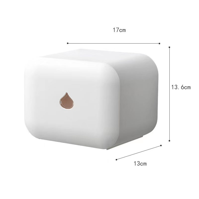 Držač toaletnog papira Kutija za toaletne maramice Kutija za pohranu na zid Višenamjenska vodootporna kupaonska galanterija Skladištenje kućnih potrepština