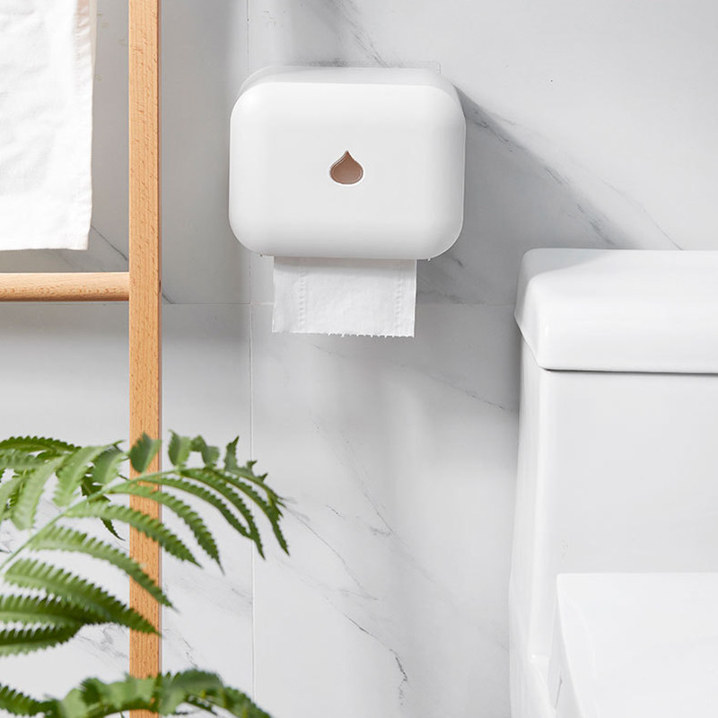 Držač toaletnog papira Kutija za toaletne maramice Kutija za pohranu na zid Višenamjenska vodootporna kupaonska galanterija Skladištenje kućnih potrepština
