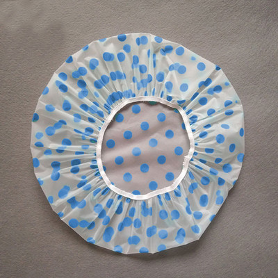 Prijenosna kapa za tuširanje Elastična vodootporna kapa za tuširanje Šarena podebljana elastična kapa za kupanje Kapa za kupanje za žene Kape za frizerski salon