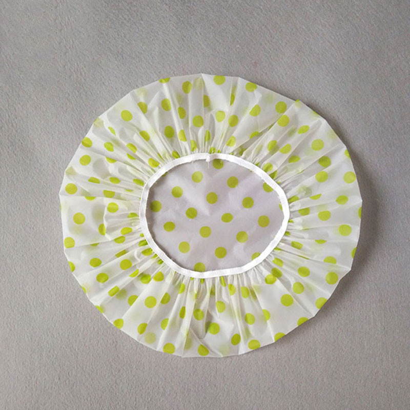 Prijenosna kapa za tuširanje Elastična vodootporna kapa za tuširanje Šarena podebljana elastična kapa za kupanje Kapa za kupanje za žene Kape za frizerski salon