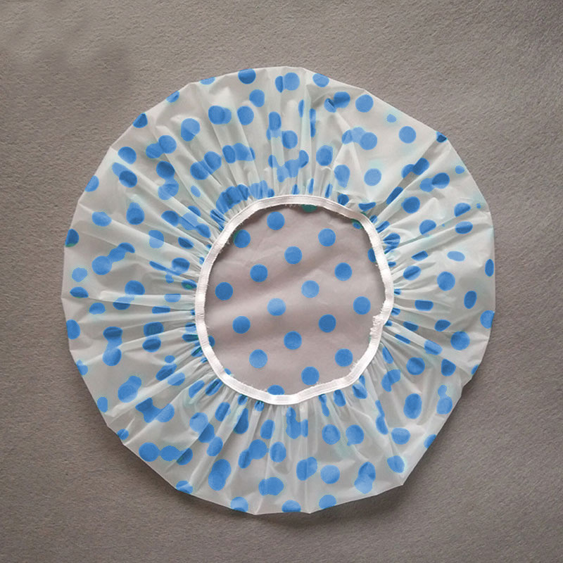 Prijenosna kapa za tuširanje Elastična vodootporna kapa za tuširanje Šarena podebljana elastična kapa za kupanje Kapa za kupanje za žene Kape za frizerski salon