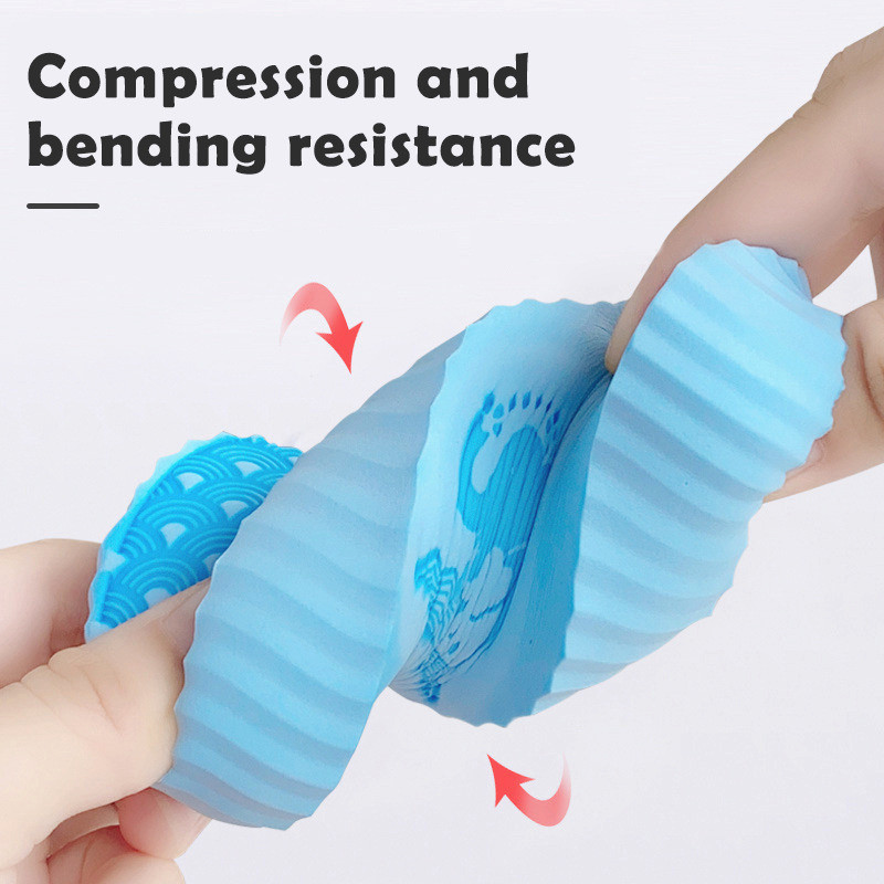 Nova mekana spužva za kupanje Masažer za piling Čarobna spužva Četka za tuširanje Sredstvo za čišćenje kože tijela Alat za uklanjanje mrtve kože