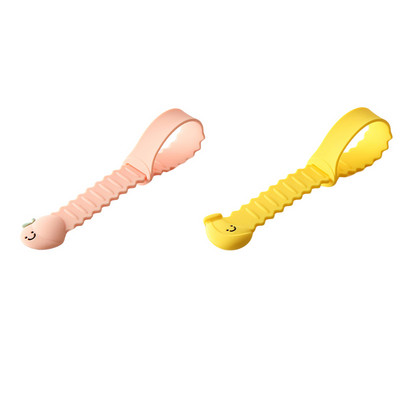 Karikatūras silikona tualetes vāka pacēlājs, neslīdošs sprādzes dizains, mīksts rokturis, netīrumus izturīgs tualetes sēdekļa aksesuāri