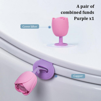 Vannas istabas sanitārais Closestool turētājs tualetes vāka pacēlājs sēdekļa gredzens atloks Tualetes sēdekļa vāks sēdekļa roktura turētājs tualetes sēdekļa pacēlājs