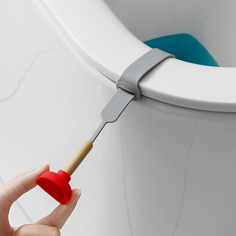 1 kom WC klip Podizač WC sjedala Silikonski protuklizni Podesivi Izbjegavajte dodir Poklopac WC sjedala Prsten Ručka Kupaonski pribor