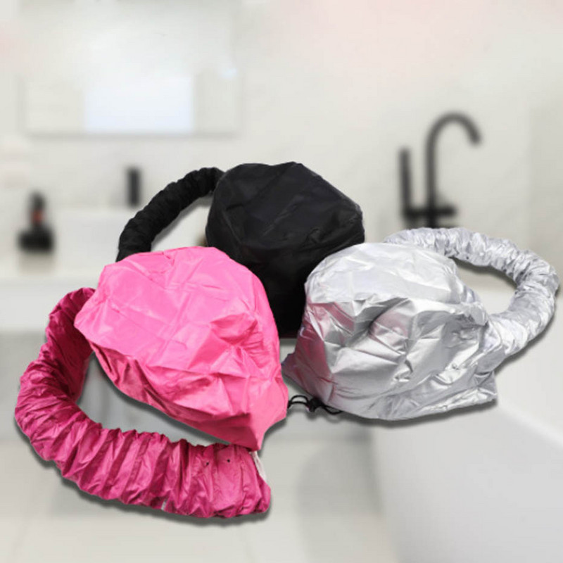 Sliver pārnēsājama mīksta matu žāvēšanas vāciņš, regulējams sieviešu matu pūšanas ātrās žāvēšanas vāciņš Mājas frizieru salona piederumi