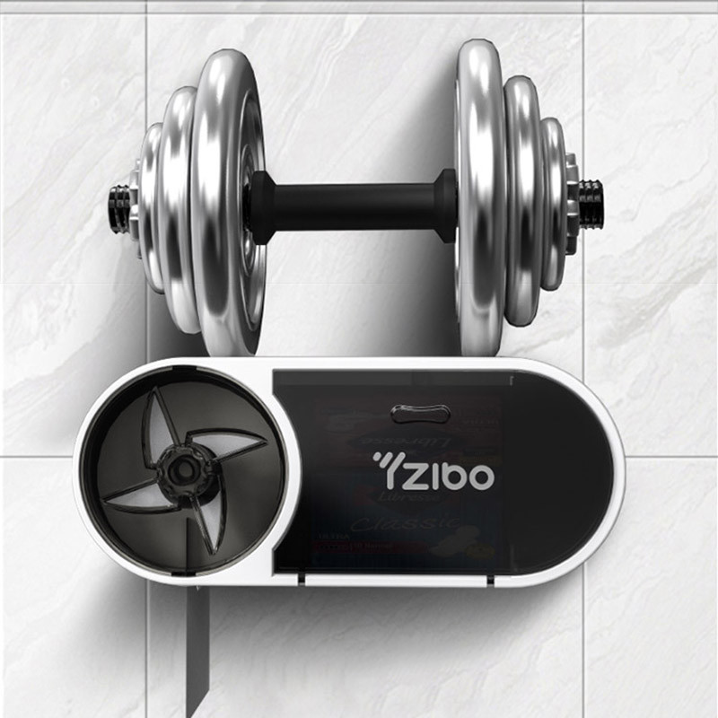 BAISPO radošais tualetes papīra turētājs vannas istabas dozatora uzglabāšanas kaste Tualetes ruļļa turētājs pārnēsājama plastmasas ūdensnecaurlaidīga salvešu kaste