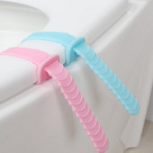 4gab./partija Tualetes sēdekļa pacēlājs Tualetes sēdekļa pārsega paceļamā pārsega rokturis Viegli pārnēsājams Pārnēsājams pārsegs Piederumi Vannas istabas piederumi