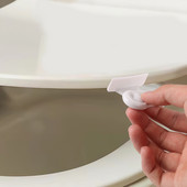 Bijela crtana krila Prijenosni podizač WC sjedala Uređaj za podizanje kupaonskih WC-a za glavu ladice Polica s užetom Kućanski pribor