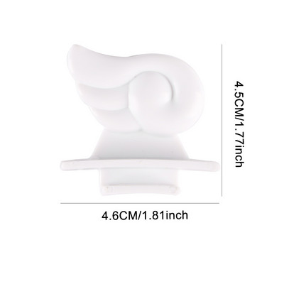 Bijela crtana krila Prijenosni podizač WC sjedala Uređaj za podizanje kupaonskih WC-a za glavu ladice Polica s užetom Kućanski pribor