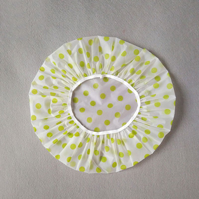 Matēta apdrukāta mežģīņu dušas cepure Bieza ūdensnecaurlaidīga peldcepure Daudzkrāsu ziedu apdruka pret dūmu cepure Matēta vannas cepure sievietēm