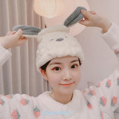 Kapa za tuširanje za žene Kapa za kosu Kapa za kosu od mikrovlakana Brzo sušenje kose Bath Spa Bowknot Wrap Ručnik Šešir Kapa za kadu Kupaonski pribor