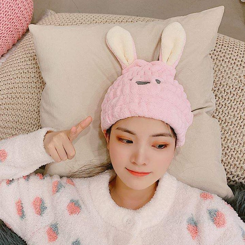 Kapa za tuširanje za žene Kapa za kosu Kapa za kosu od mikrovlakana Brzo sušenje kose Bath Spa Bowknot Wrap Ručnik Šešir Kapa za kadu Kupaonski pribor