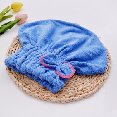 Brzo sušenje kose Kapa ručnika Bowknot Wrap Kapa ručnika za tuširanje Za žene Spa Ručnik za sušenje kose Turban za kosu od mikrovlakana koji se brzo suši