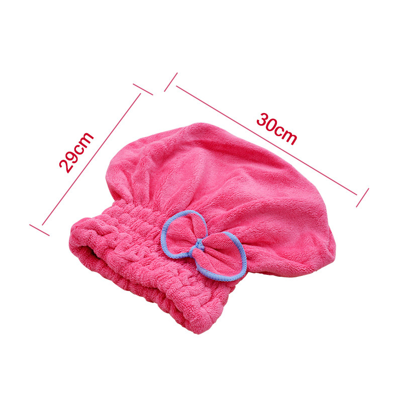 Brzo sušenje kose Kapa ručnika Bowknot Wrap Kapa ručnika za tuširanje Za žene Spa Ručnik za sušenje kose Turban za kosu od mikrovlakana koji se brzo suši