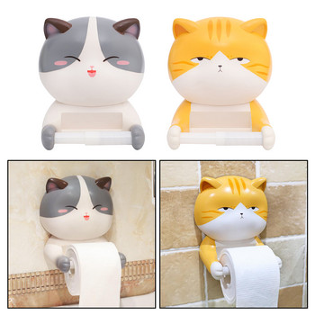 Κρεμάστρα πετσετών για πετσέτες Creative Cat Bathroom Roll Holder
