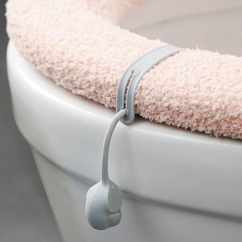 Капак за тоалетна Преносим повдигач на седалка Без докосване Силиконова дръжка Регулируем държач Инструменти Избягвайте да докосвате Аксесоари за домашна баня