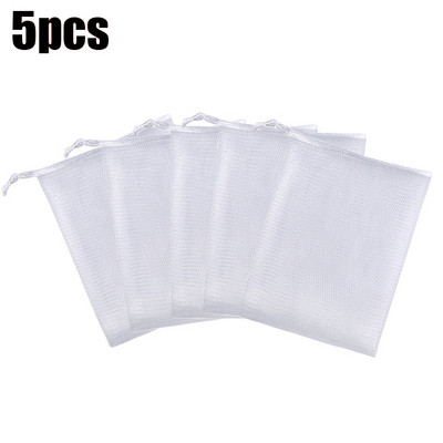 20PCS Sredstvo za čišćenje lica Sapun Mrežaste vrećice Pjenasti mrežasti sapun Sredstva za pranje tijela Pjenasta mrežasta vrećica Vrećice s uzicom Sredstva za čišćenje u kućanstvu