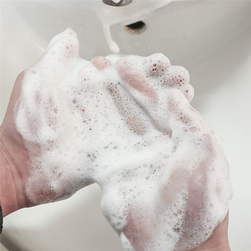 20PCS Sredstvo za čišćenje lica Sapun Mrežaste vrećice Pjenasti mrežasti sapun Sredstva za pranje tijela Pjenasta mrežasta vrećica Vrećice s uzicom Sredstva za čišćenje u kućanstvu