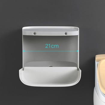 Φορητή θήκη χαρτιού υγείας BAISPO Hygienic Paper Dispenser Αξεσουάρ μπάνιου σπιτιού Επιτοίχιο κουτί χαρτιού μπάνιου