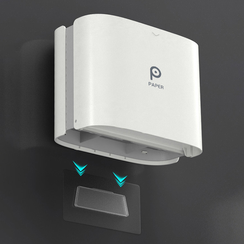 BAISPO pārnēsājamais tualetes papīra turētājs Higiēnas papīra dozators Sākums Vannas istabas piederumi Pie sienas stiprināma vannas istabas salvešu kaste