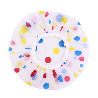 10GAB Sieviešu biezu ziedu ūdensnecaurlaidīga dušas cepure peldēšanās cepure sievietēm frizētava virtuve vannas istaba sieviešu eļļas dūmu necaurlaidīga vāciņš