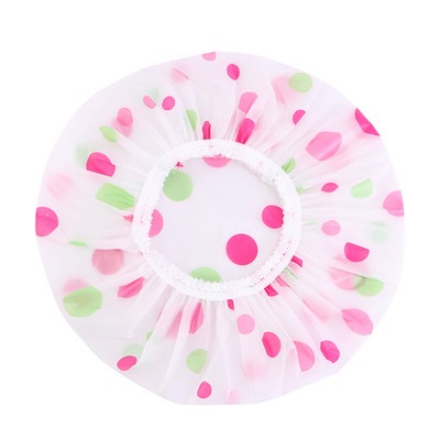 10GAB Sieviešu biezu ziedu ūdensnecaurlaidīga dušas cepure peldēšanās cepure sievietēm frizētava virtuve vannas istaba sieviešu eļļas dūmu necaurlaidīga vāciņš