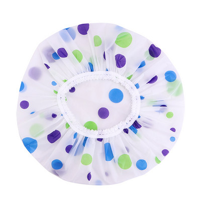 10GAB Sieviešu biezu ziedu ūdensnecaurlaidīga dušas cepure peldēšanās cepure sievietēm frizētava virtuve vannas istaba sieviešu eļļas dūmu necaurlaidīga vāciņš