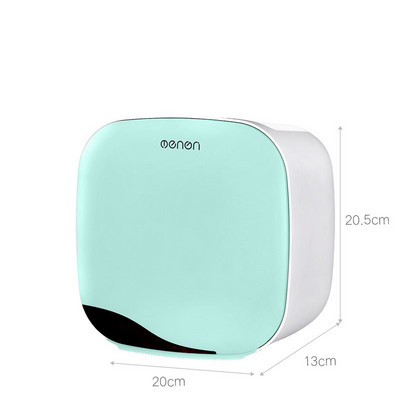 BAISPO Vodootporni držač toaletnog papira Zidna montaža Pladanj za toaletni papir Rola maramica Tuba Kutija za pohranu u kućnoj kupaonici Organizator