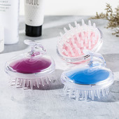 Perie de șampon pentru masaj pentru scalp pentru păr, din silicon moale, pieptene pentru masaj pentru scalp, perie de șampon, pieptene pentru spălarea părului, perie de baie, duș