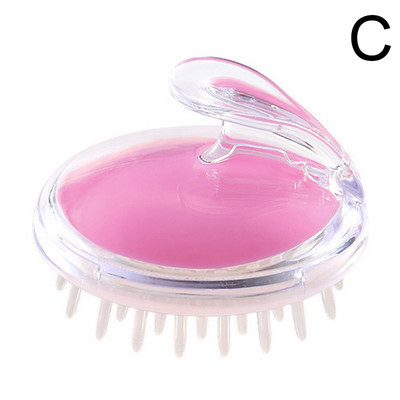 Perie de șampon pentru masaj pentru scalp pentru păr, din silicon moale, pieptene pentru masaj pentru scalp, perie de șampon, pieptene pentru spălarea părului, perie de baie, duș