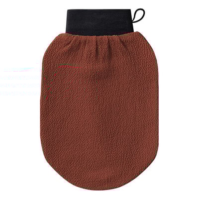 Maroko hamamas šveičiamosios dušo pirštinės, neskausmingos, pašalina negyvą odą kūno šveitikliu Korėjietiškas masažas Mitt vonios kambario valymo priemonė