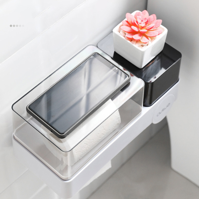 BAISPO Vodootporni držač toaletnog papira Vreća za smeće Higijenski uložak Višenamjenski stalak za pohranu Prijenosni držači toaletnog papira