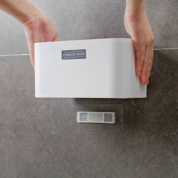 BAISPO Преносим държач за тоалетна хартия Стенен диспенсър за тоалетна хартия за баня Домашна кутия за кърпички Аксесоари за баня